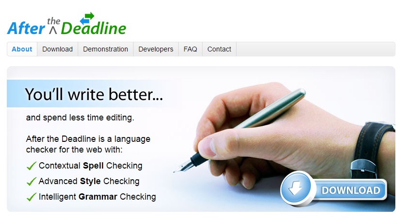 Check Grammar, Punctuation & Spelling Online In Free After the Deadline