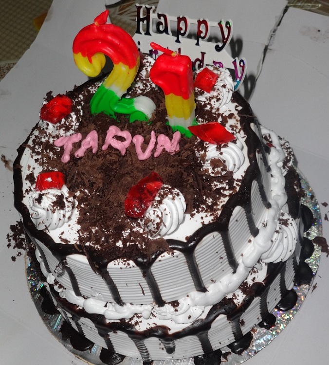 Tarun 21st Birthday Cake