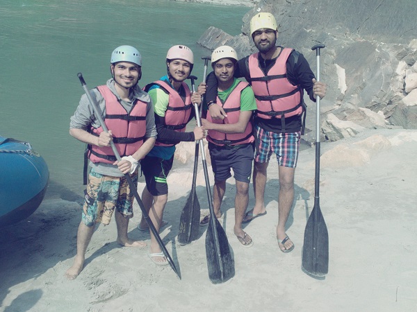 River Rafting at Rishikesh in Ganga River