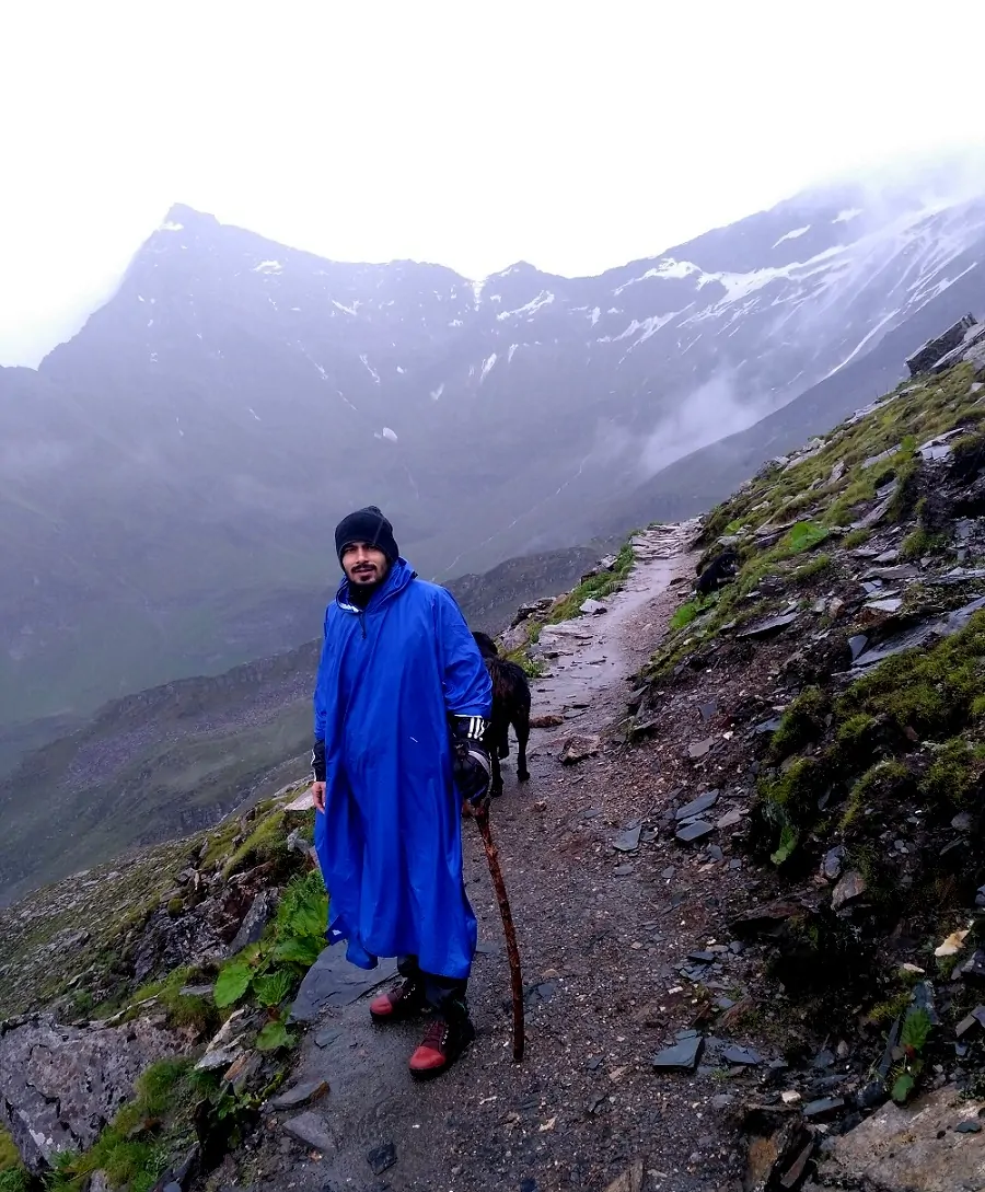 Tarun towards Roopkund, final stretch