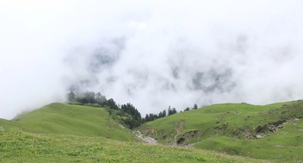 View from Bedni Bugyal