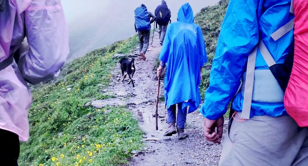 trail from bedini bugyal