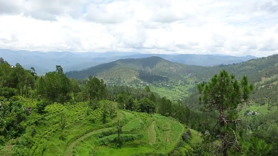 view from Kausani